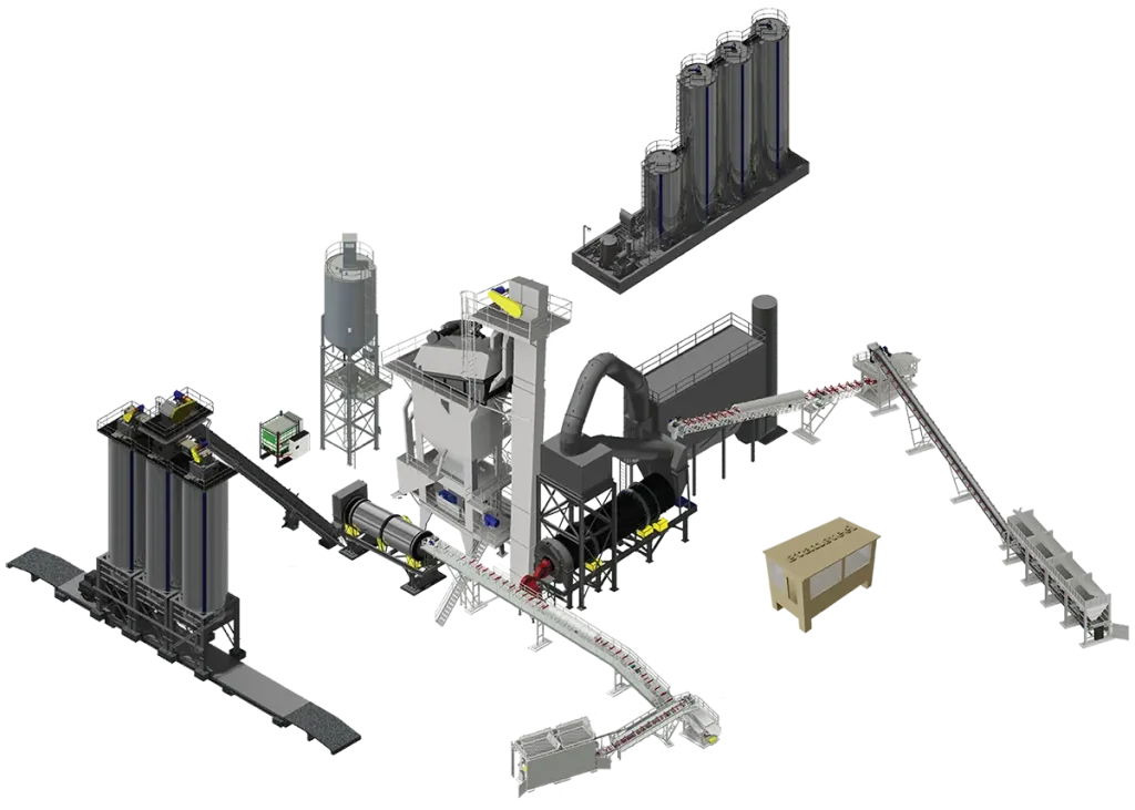 Model of a batch plant